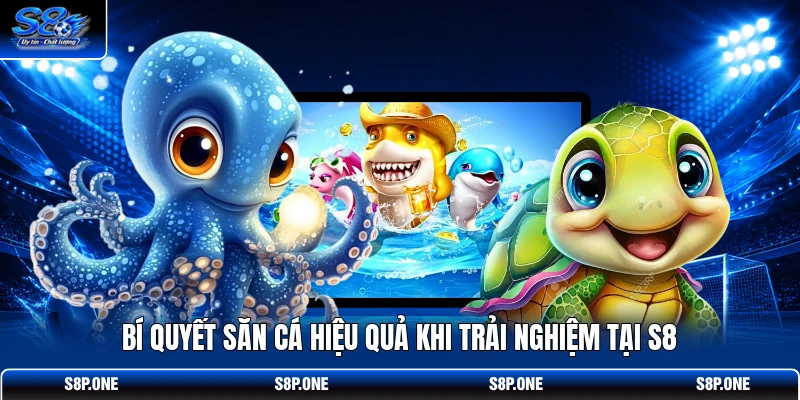 Bí quyết săn cá hiệu quả khi trải nghiệm tại S8 